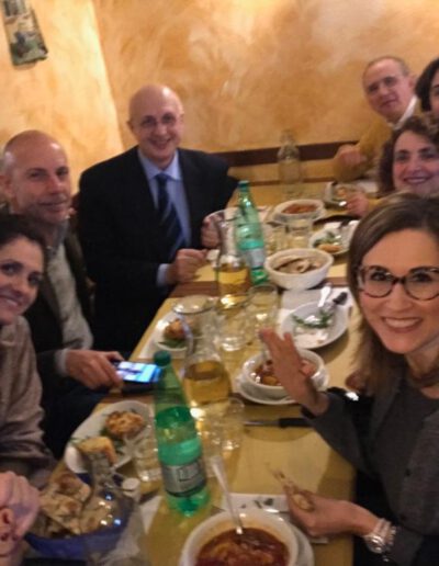 Cena con i relatori da fuori Regione Roma 2021